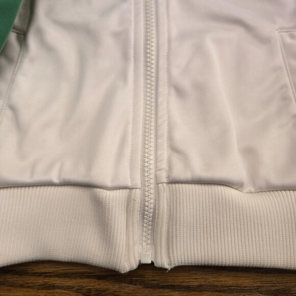 Little Bird by Jools Oliver Green Rainbow Retro Track Jacket / Coat - Size 5-6 - Picture 4 of 8